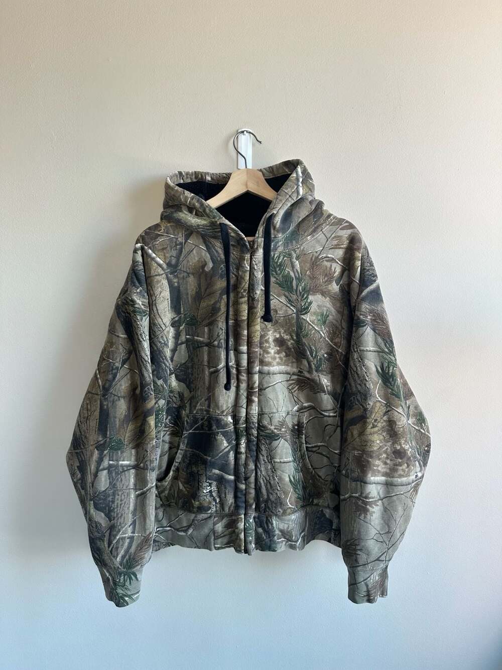 RedHead Sherpa-Lined Realtree Camo Full-Zip Hoodie Size 2XL